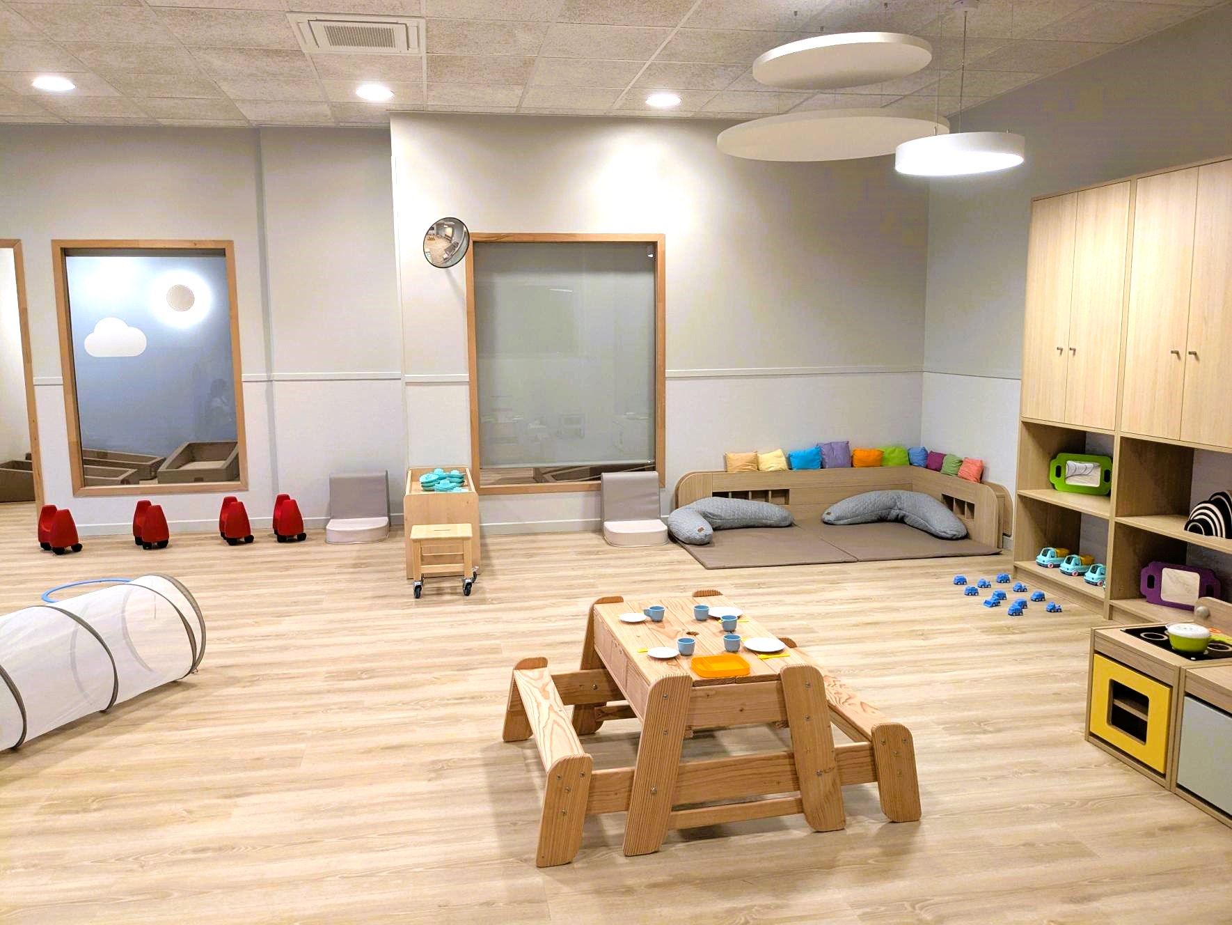 Intérieur de la crèche Babilou Cergy La Constellation