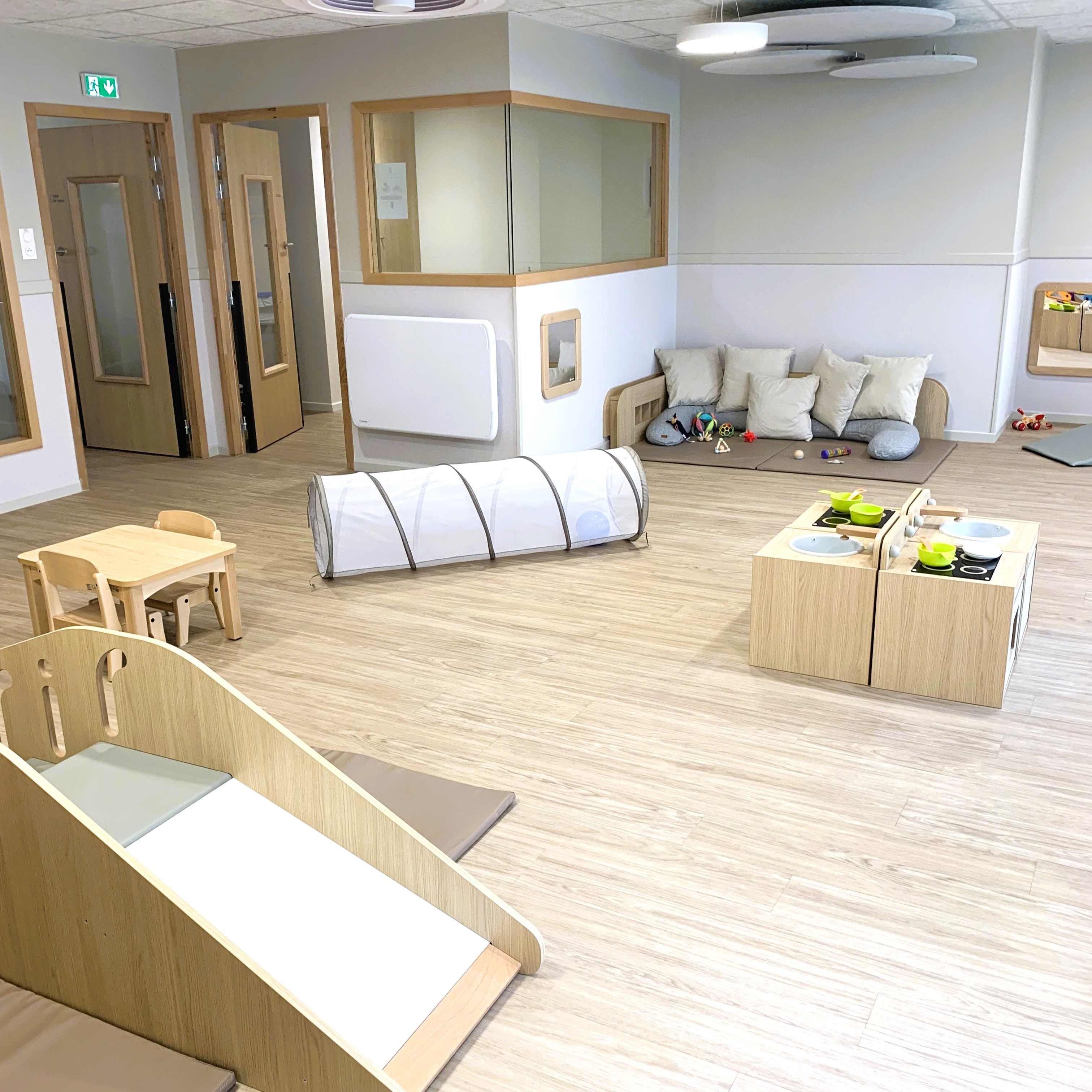 Intérieur de la crèche Babilou Levallois Vergniaud