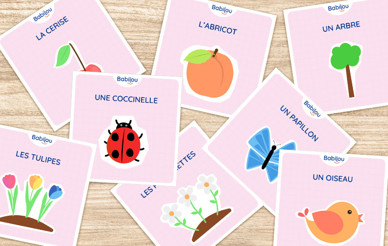 Couverture imagier du printemps