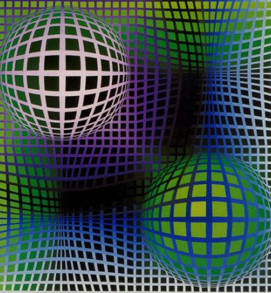 Tableau Victor Vasarely