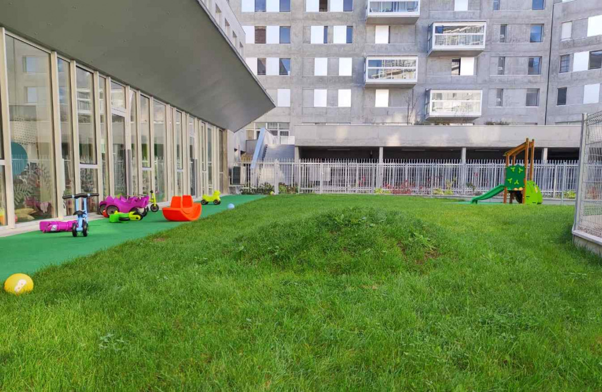 Jardin de la crèche Na ! Île de Nantes