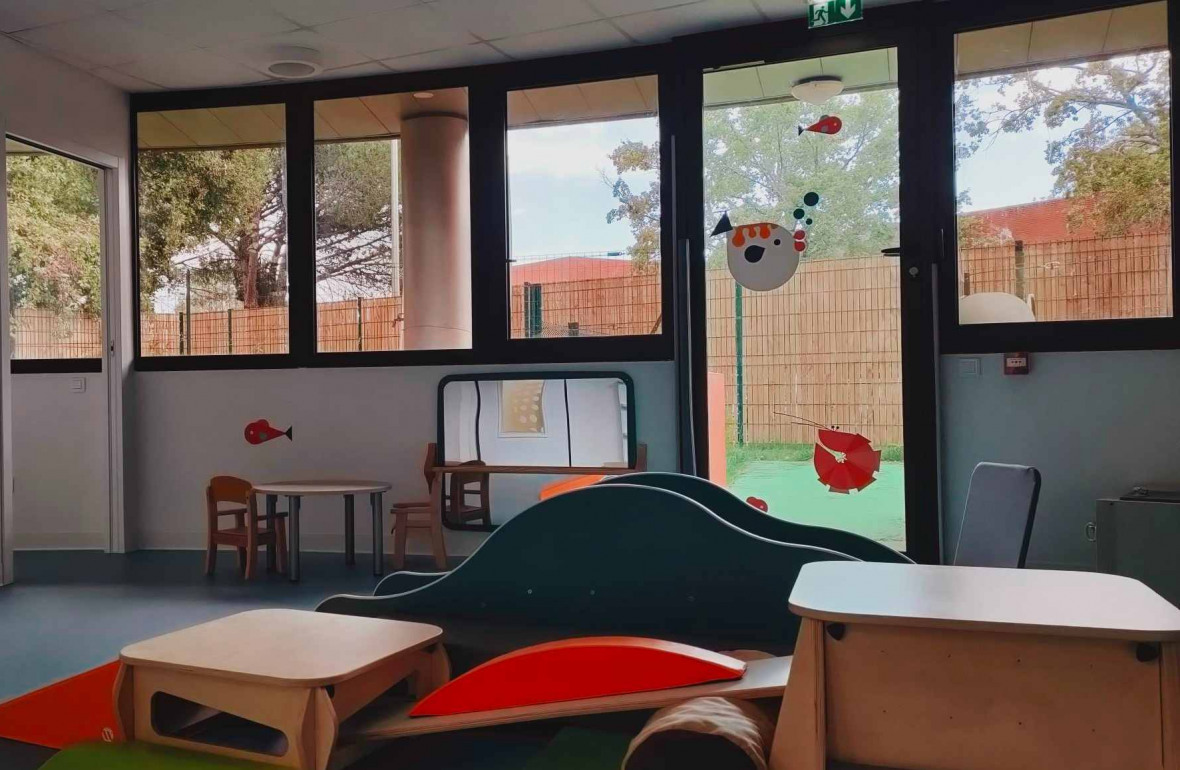 Espace bébés de la crèche Na ! Mérignac