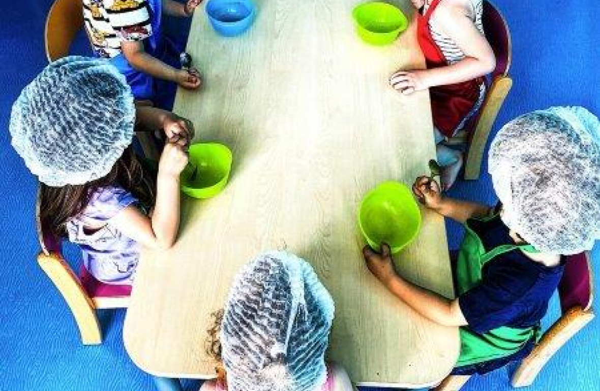 Atelier cuisine au sein de notre crèche Babilou