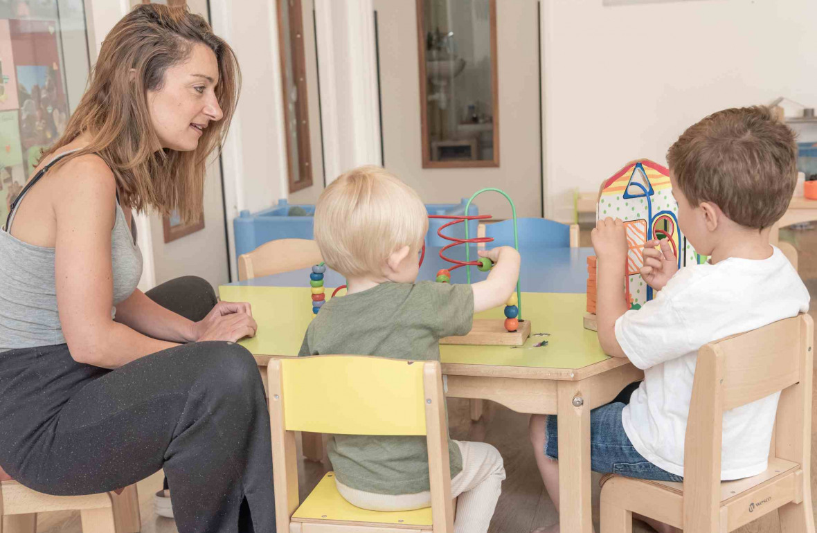 001 - Babilou Boulogne Aguessau activité avec les enfants