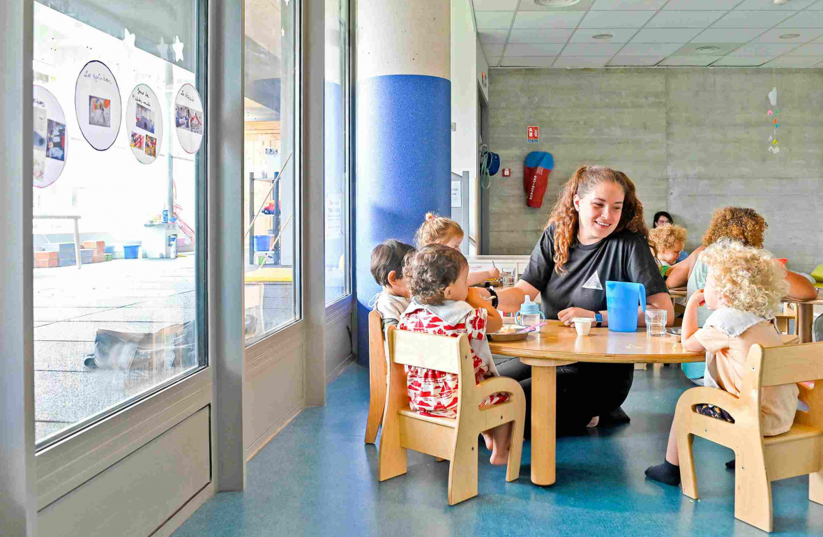 581 - Babilou Montpellier Nuage repas avec les enfants