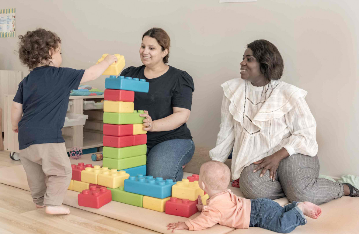 673 - Babilou Paris Clouet - professionnelles avec des enfants au pôle construction