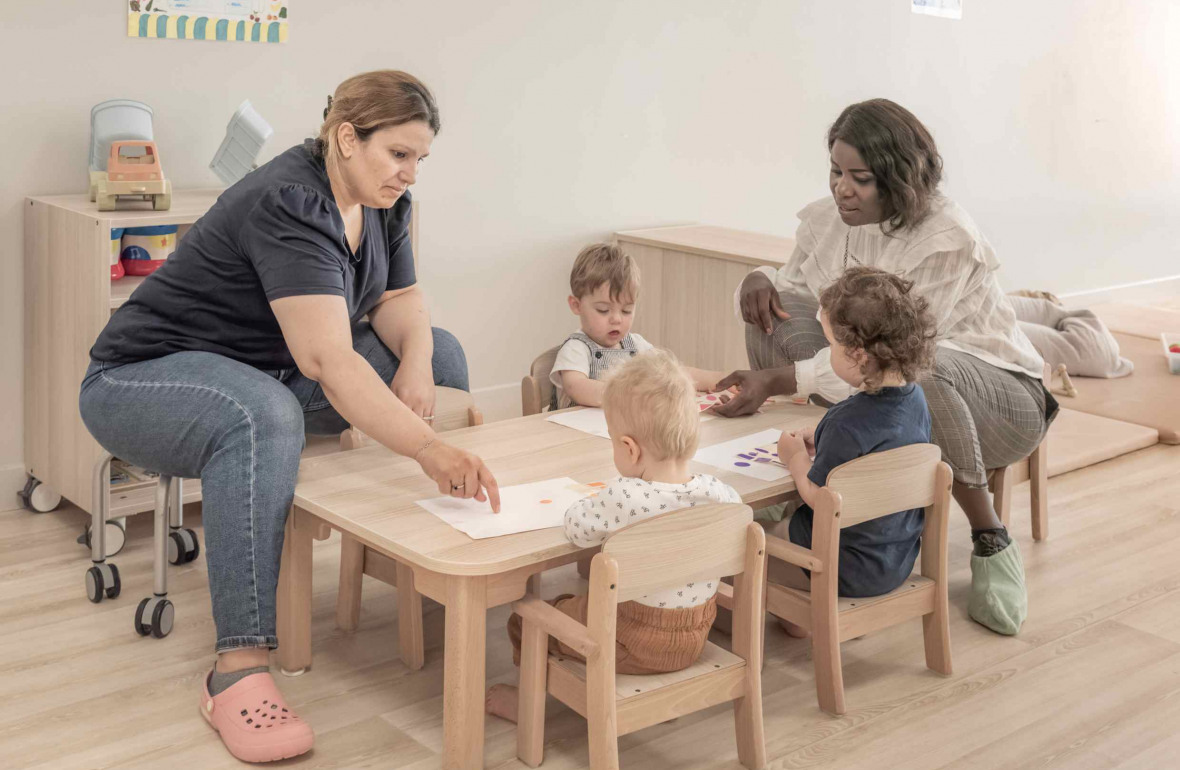 673 - Babilou Paris Clouet - activité avec des enfants