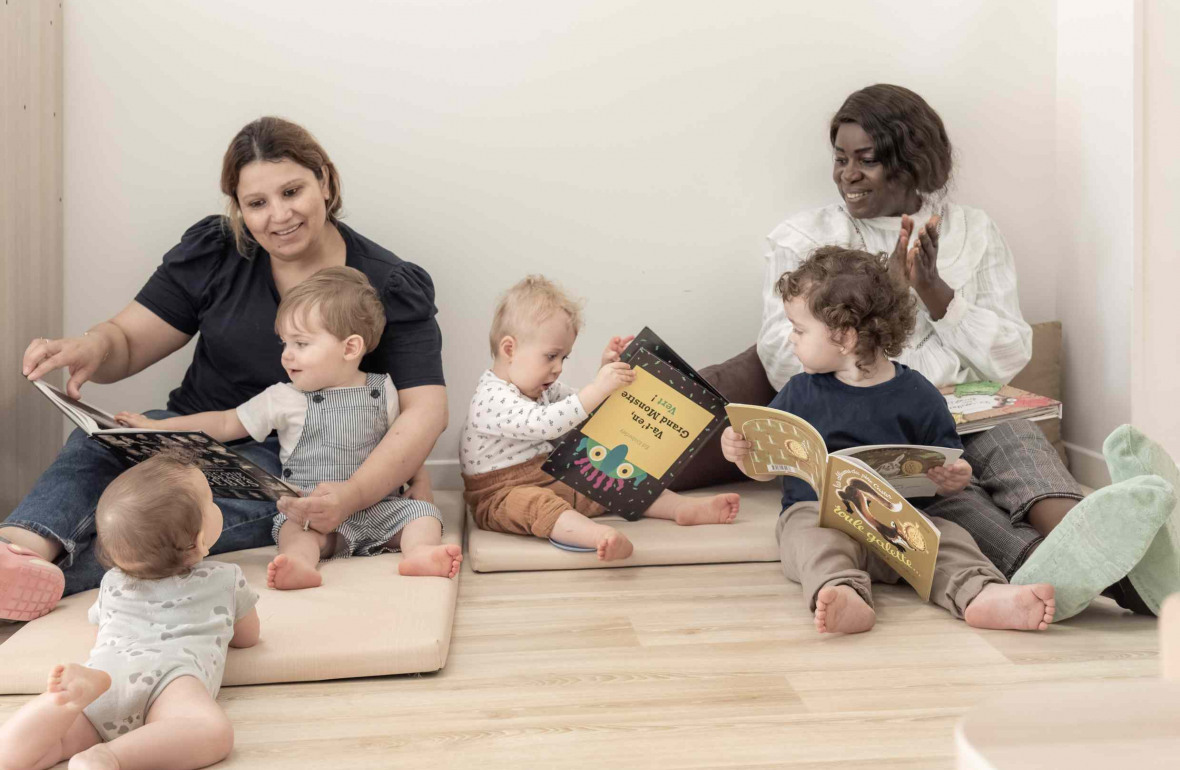673 - Babilou Paris Clouet - temps lecture avec des enfants