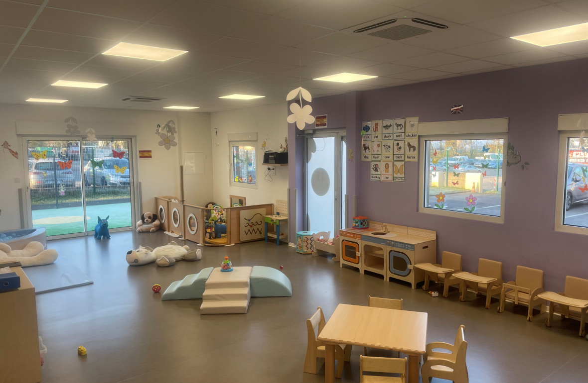 Image représentant l'intérieur de la crèche partenaire Les Canetons