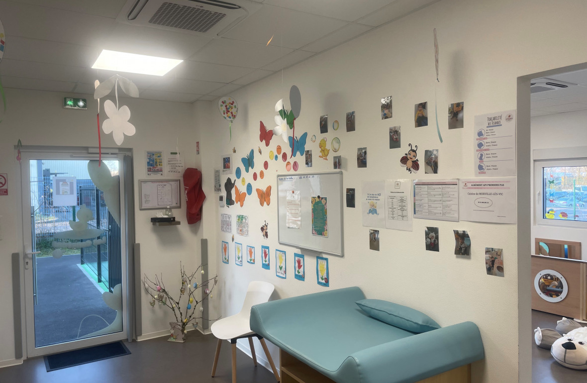 Image représentant l'intérieur de la crèche partenaire Les Canetons