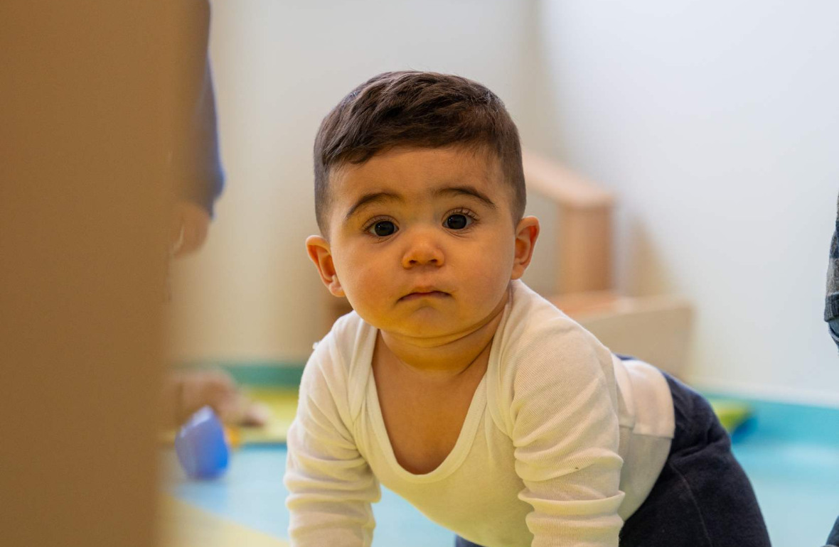 Bébé en crèche Babilou