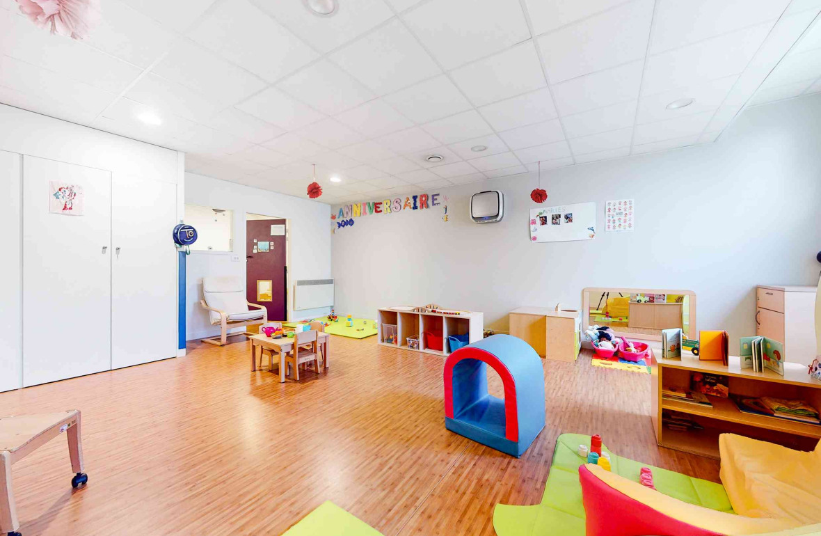 Espace de jeu en crèche Babilou