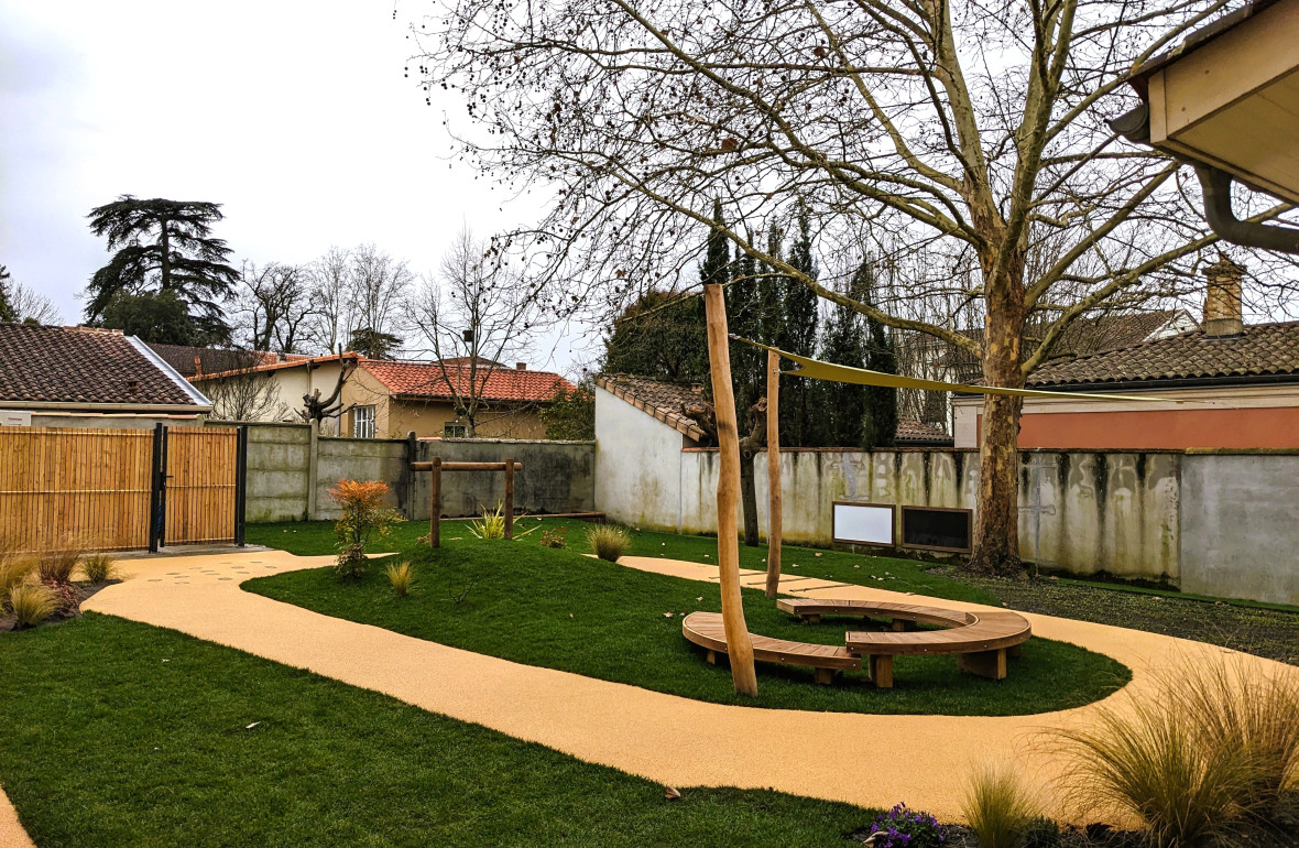 Extérieur de la crèche Babilou Bordeaux Fils