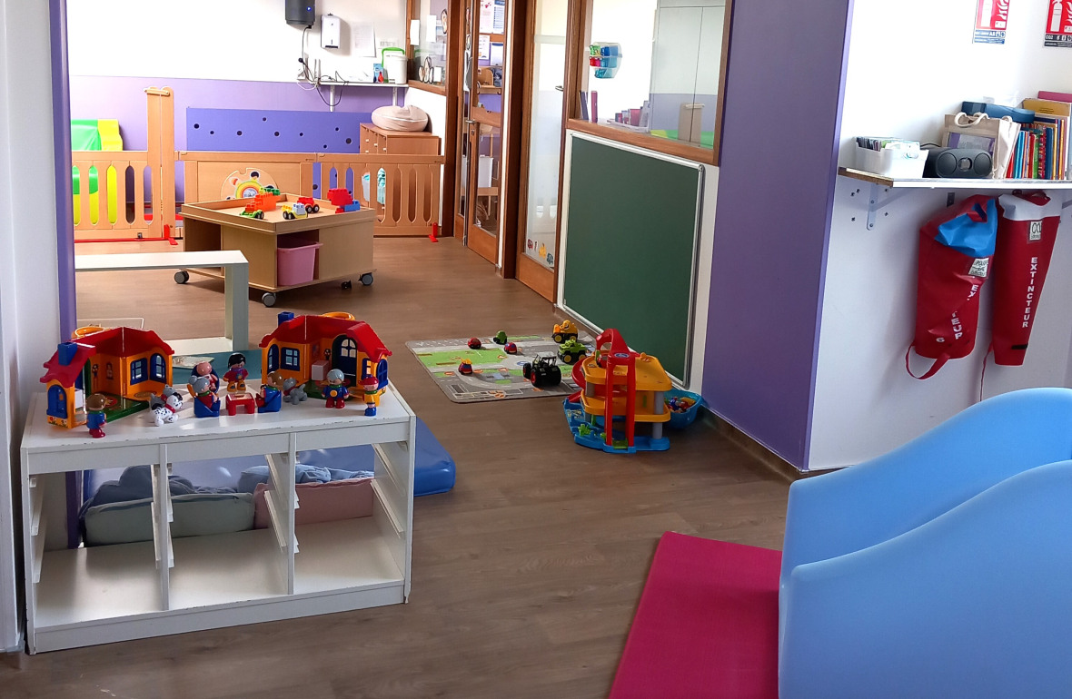Différents jeux au sein de la crèche Babilou Eveux Eglise