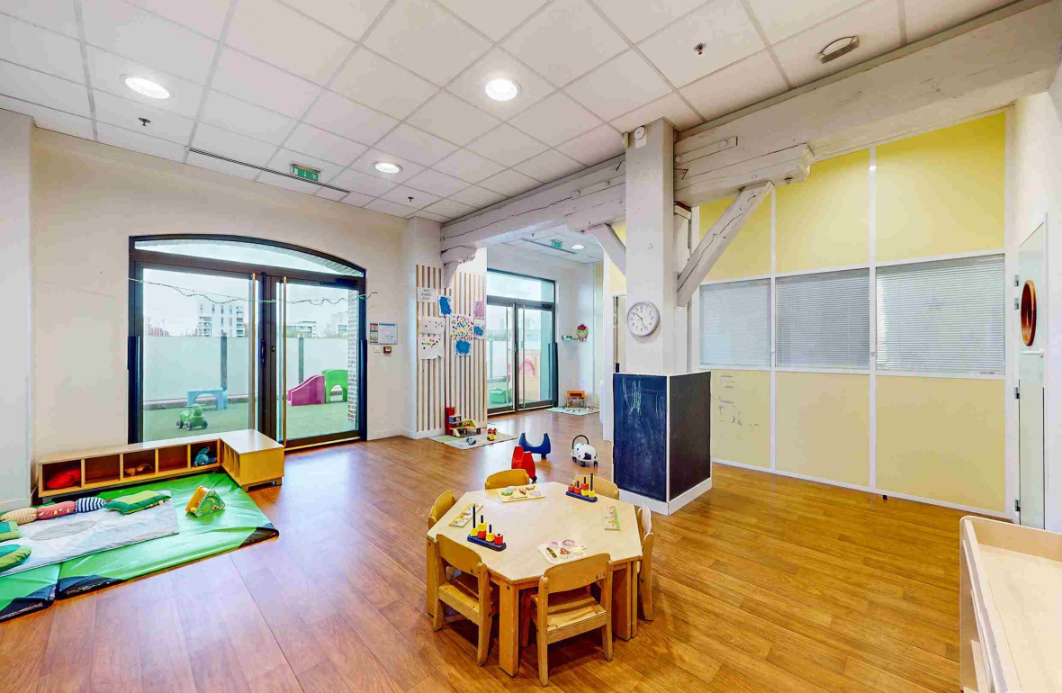 Espace de jeu en crèche Babilou