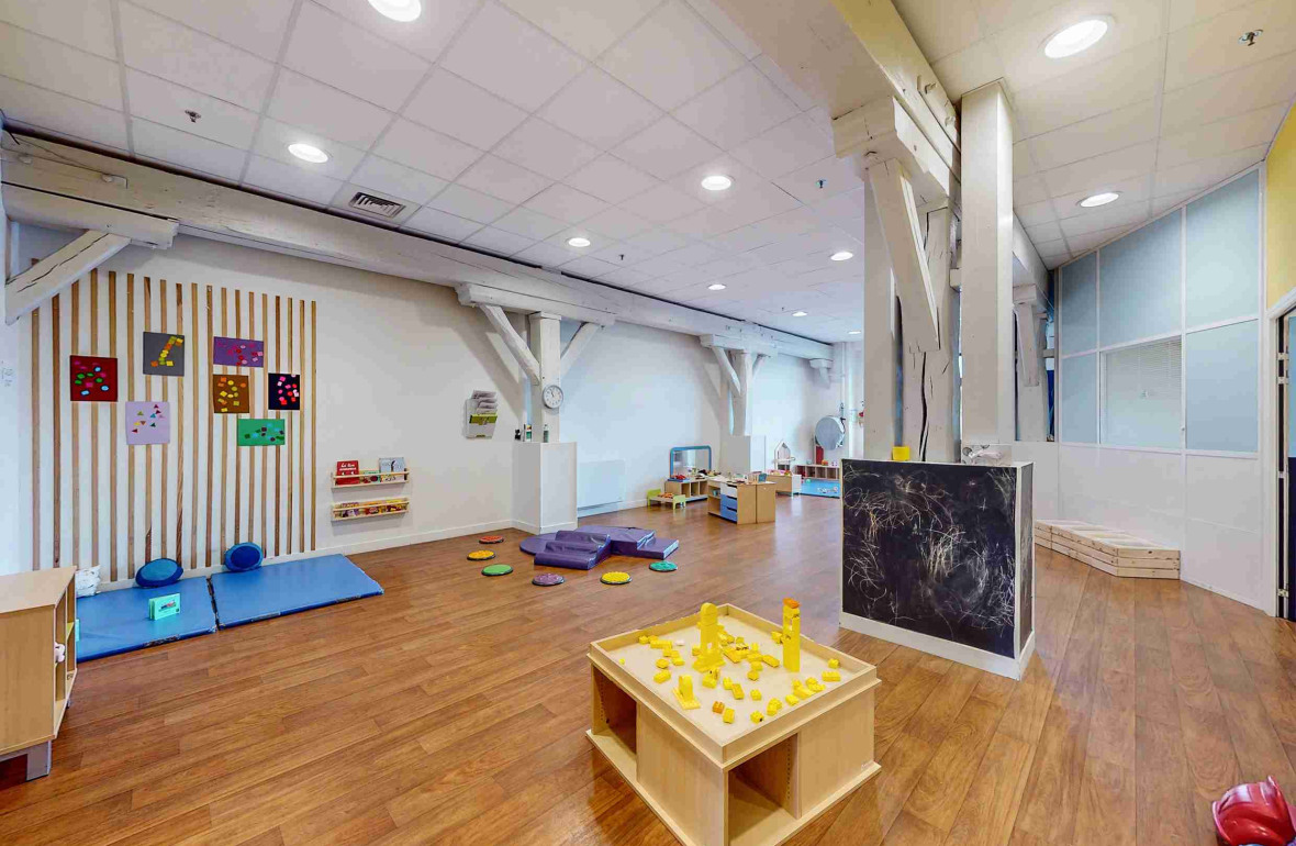 Espace de jeu en crèche Babilou
