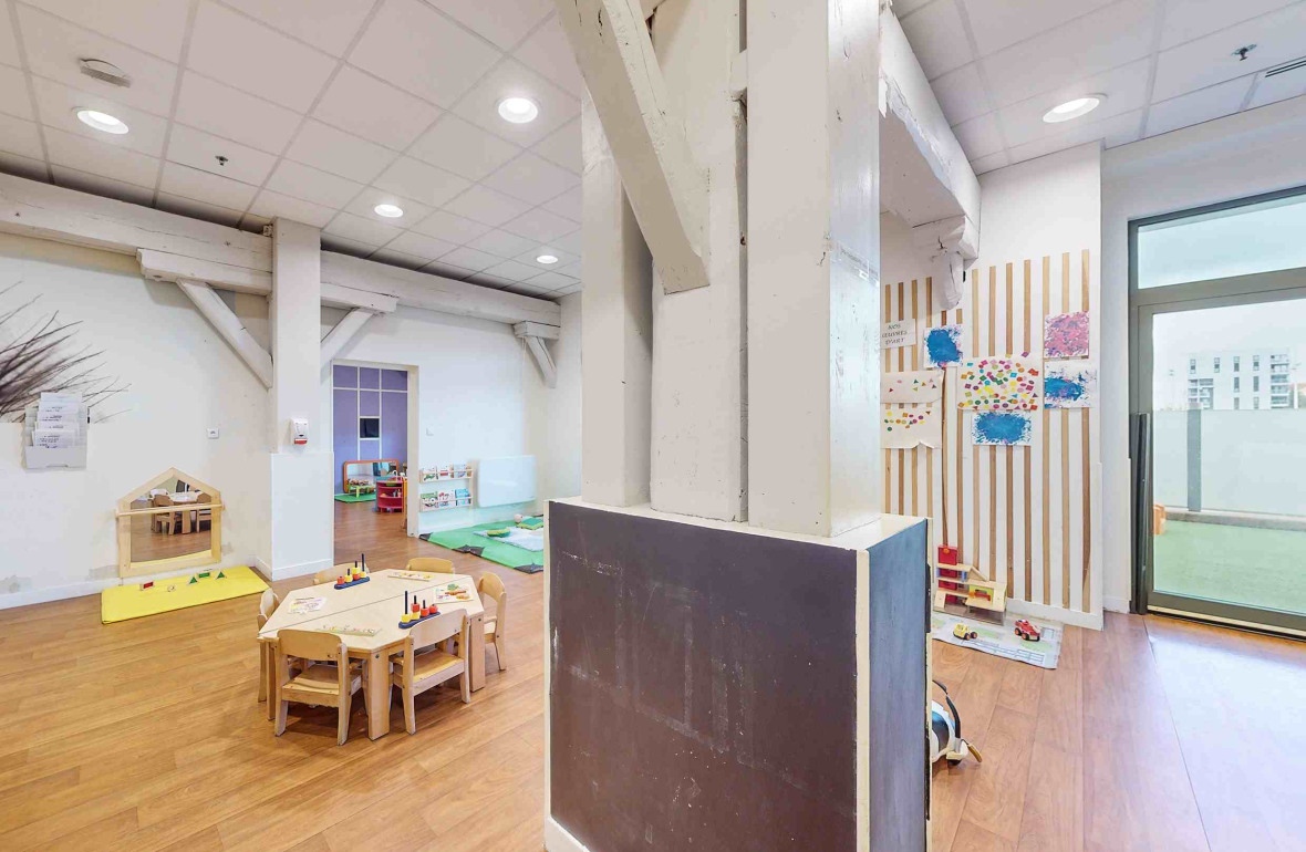 Espace de jeu en crèche Babilou