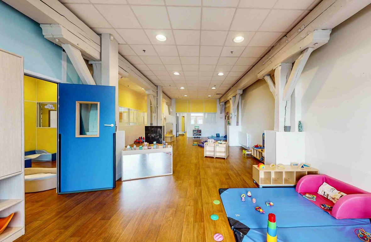 Espace de jeu en crèche Babilou