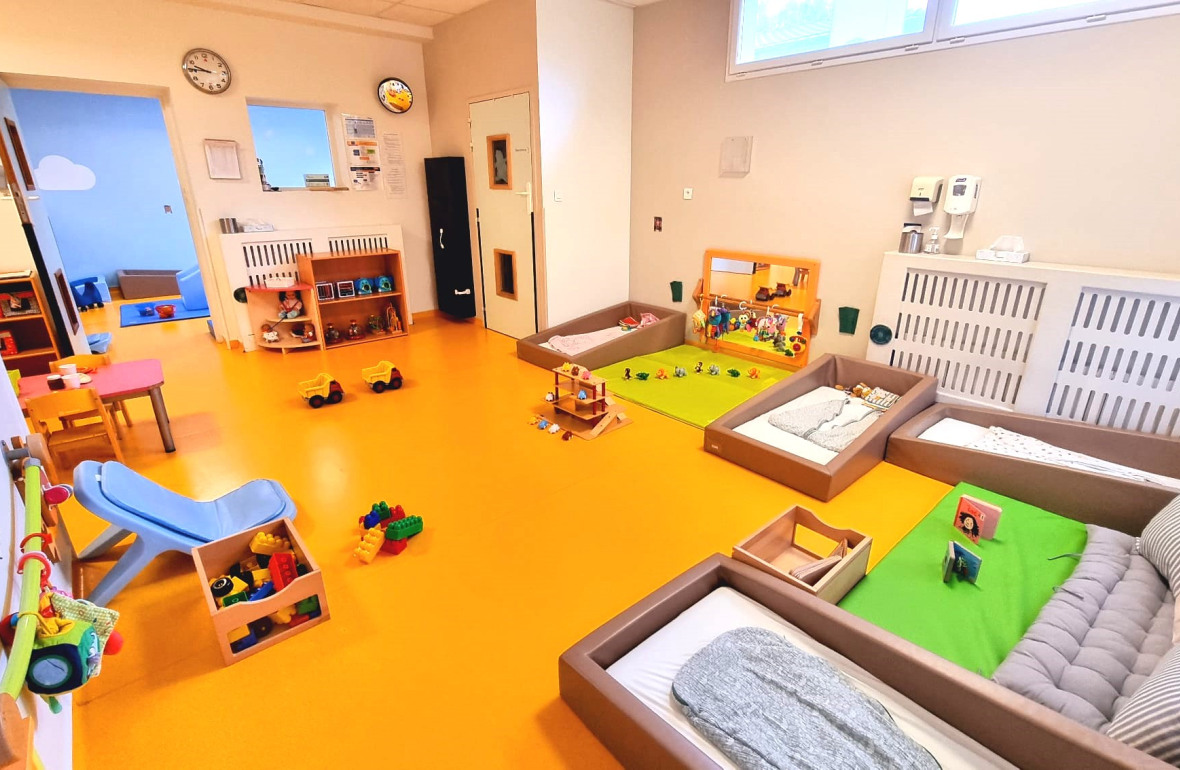 Intérieur de la Crèche Babilou Ormesson Wladinir d'Ormesson