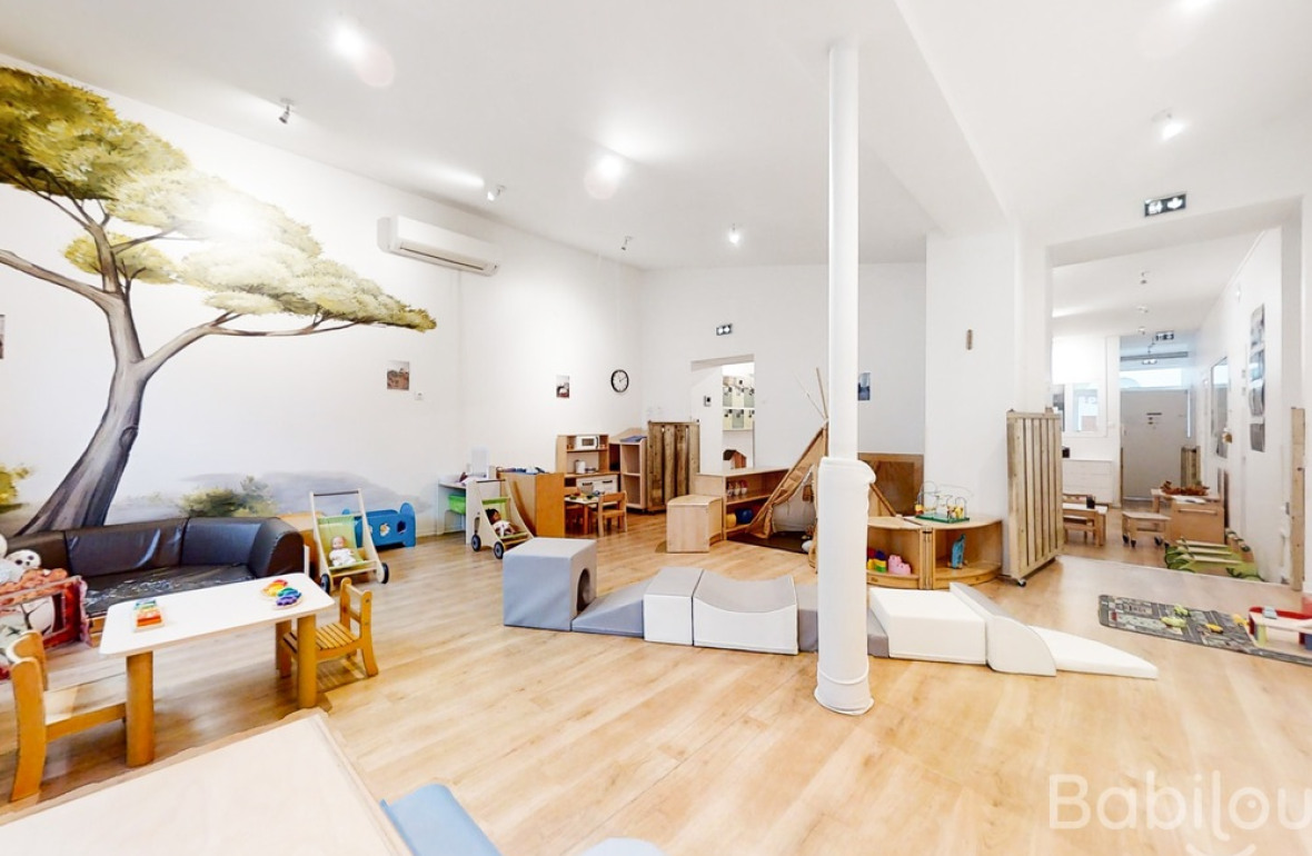 Espace de jeu en crèche Babilou