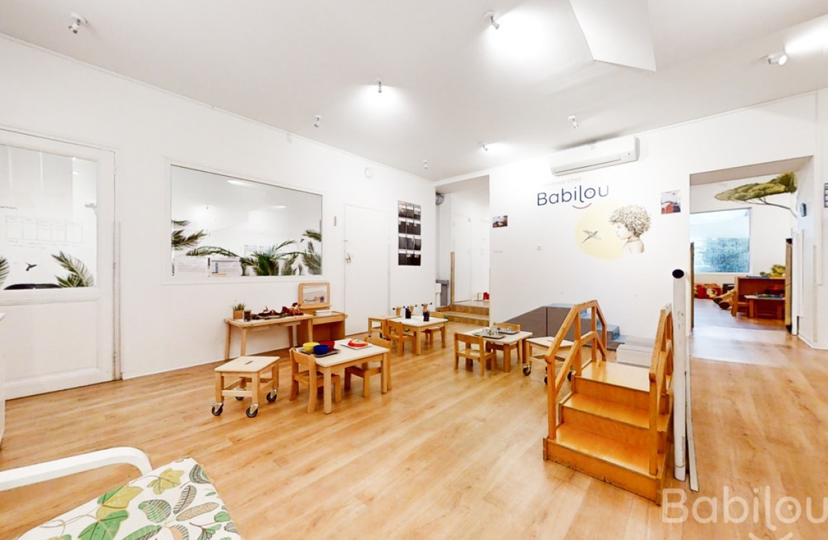 Espace de jeu en crèche Babilou