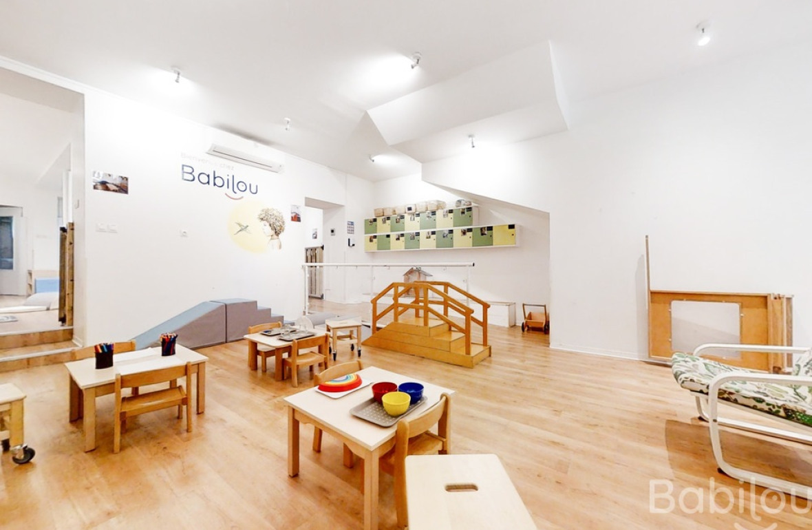 Espace de jeu en crèche Babilou