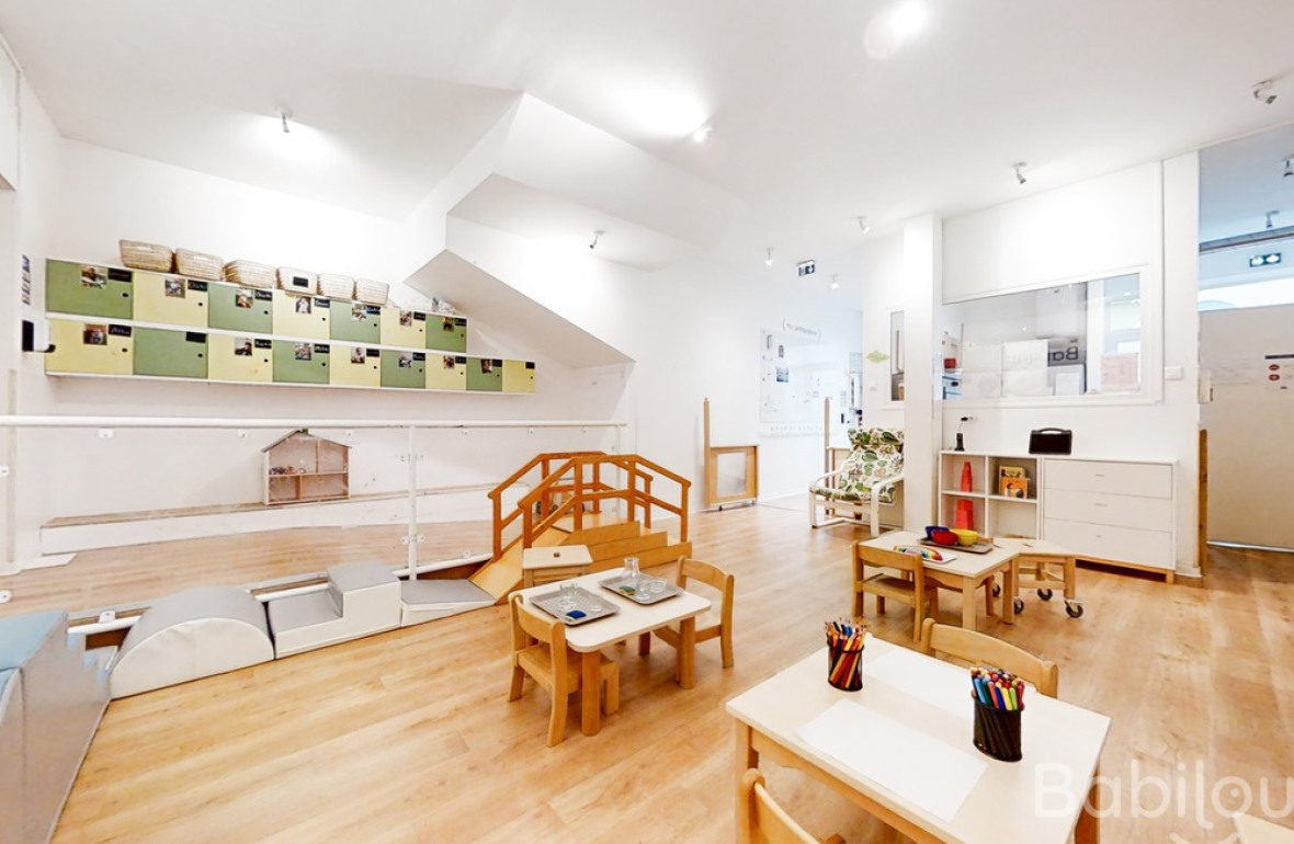Espace de jeu en crèche Babilou
