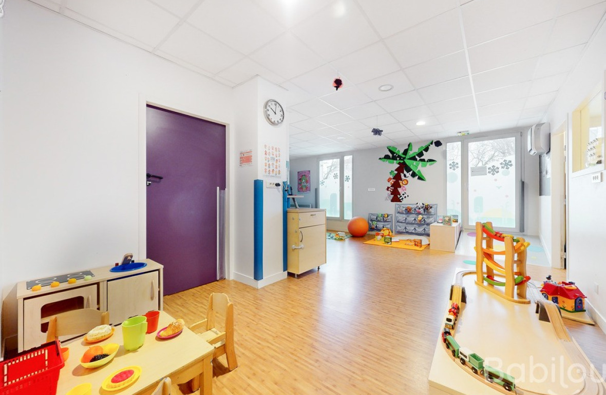 Espace d'imitation en crèche Babilou