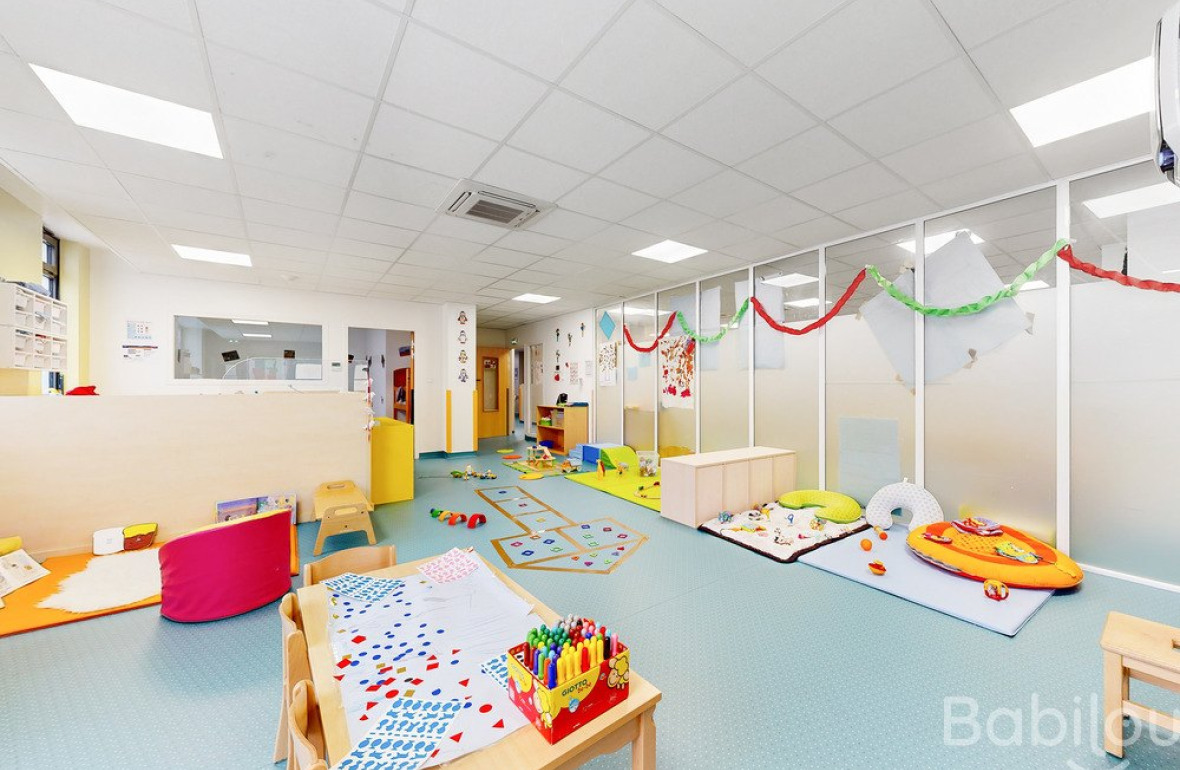 Espace de jeu en crèche Babilou