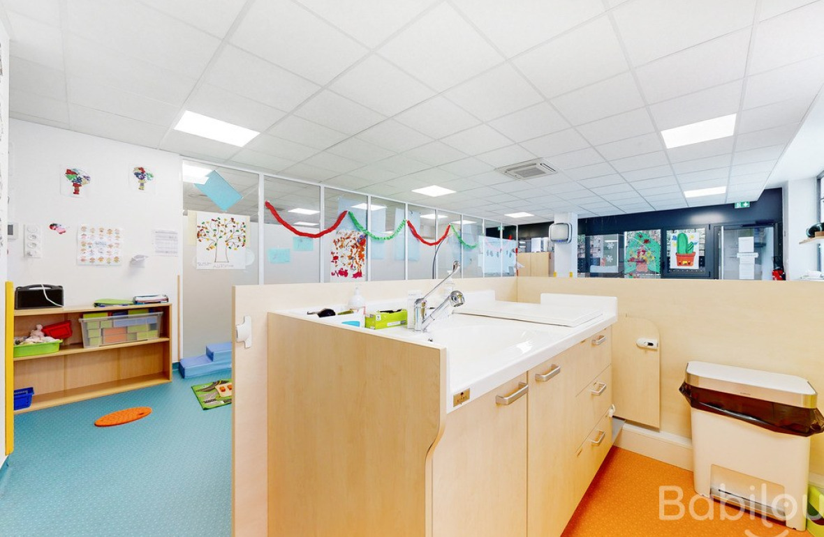 Espace de jeu en crèche Babilou