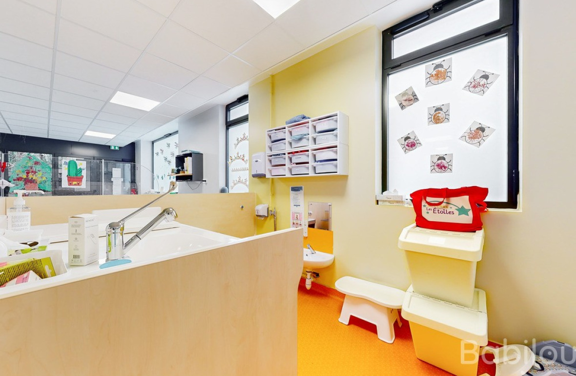 Espace de jeu en crèche Babilou