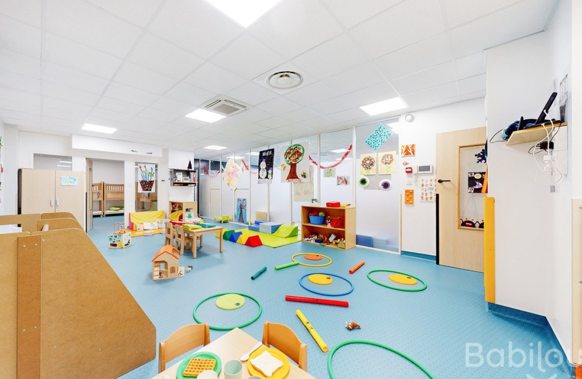 Espace de jeu en crèche Babilou