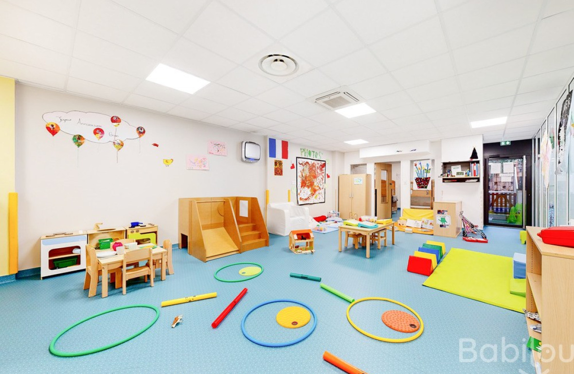 Espace de jeu en crèche Babilou