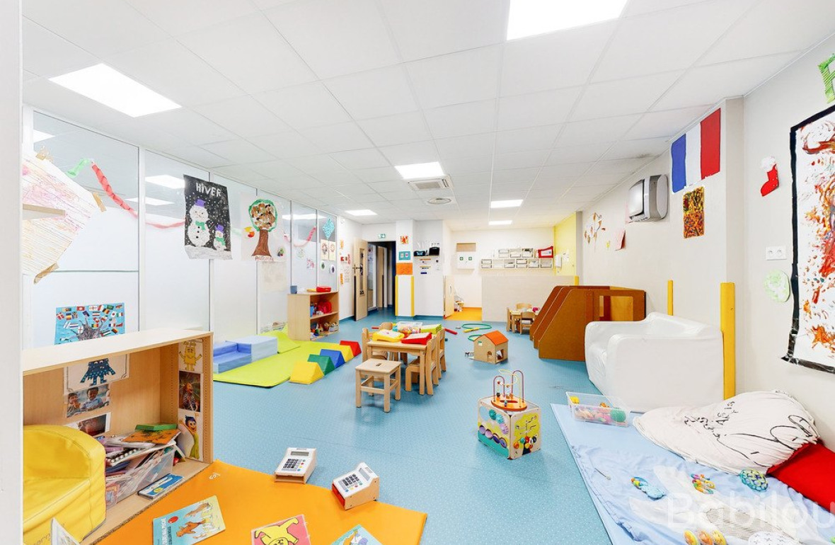 Espace de jeu en crèche Babilou