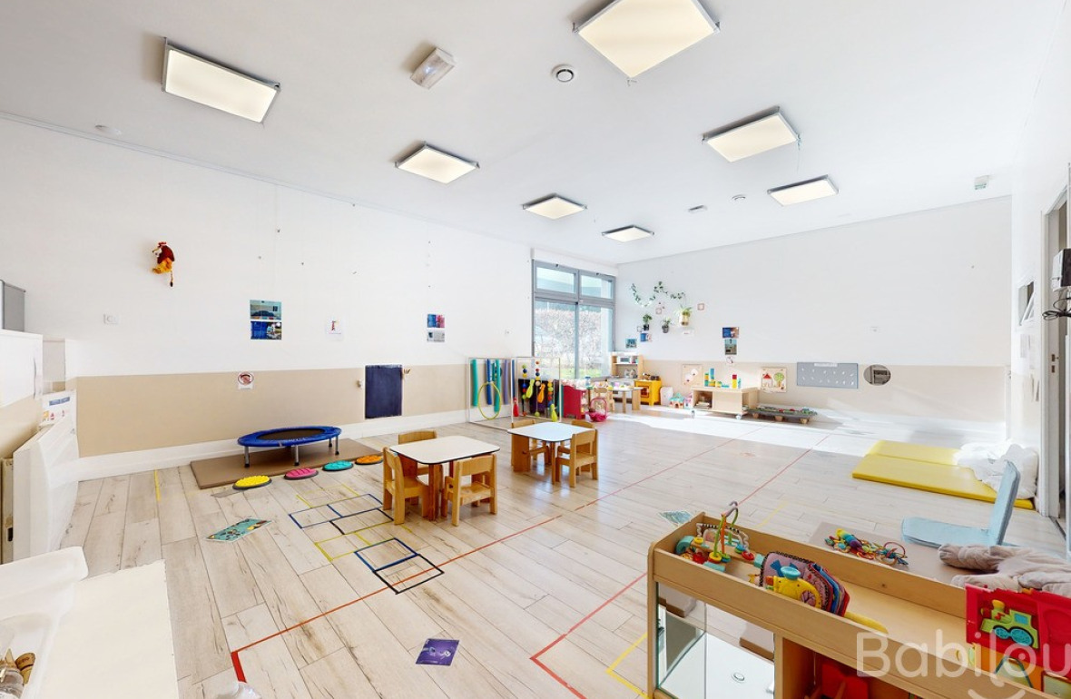 Espace de jeu en crèche Babilou