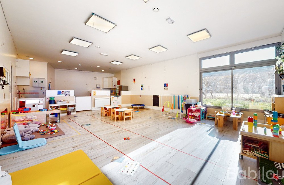 Espace de jeu en crèche Babilou