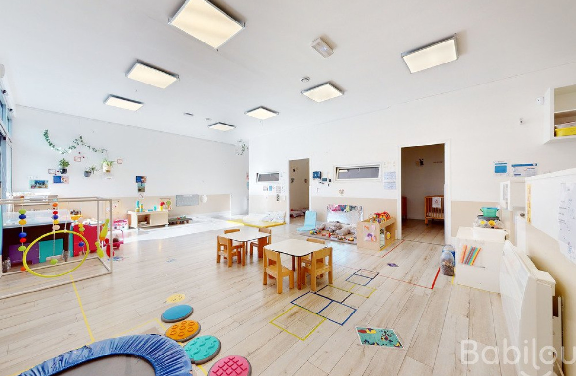 Espace de jeu en crèche Babilou