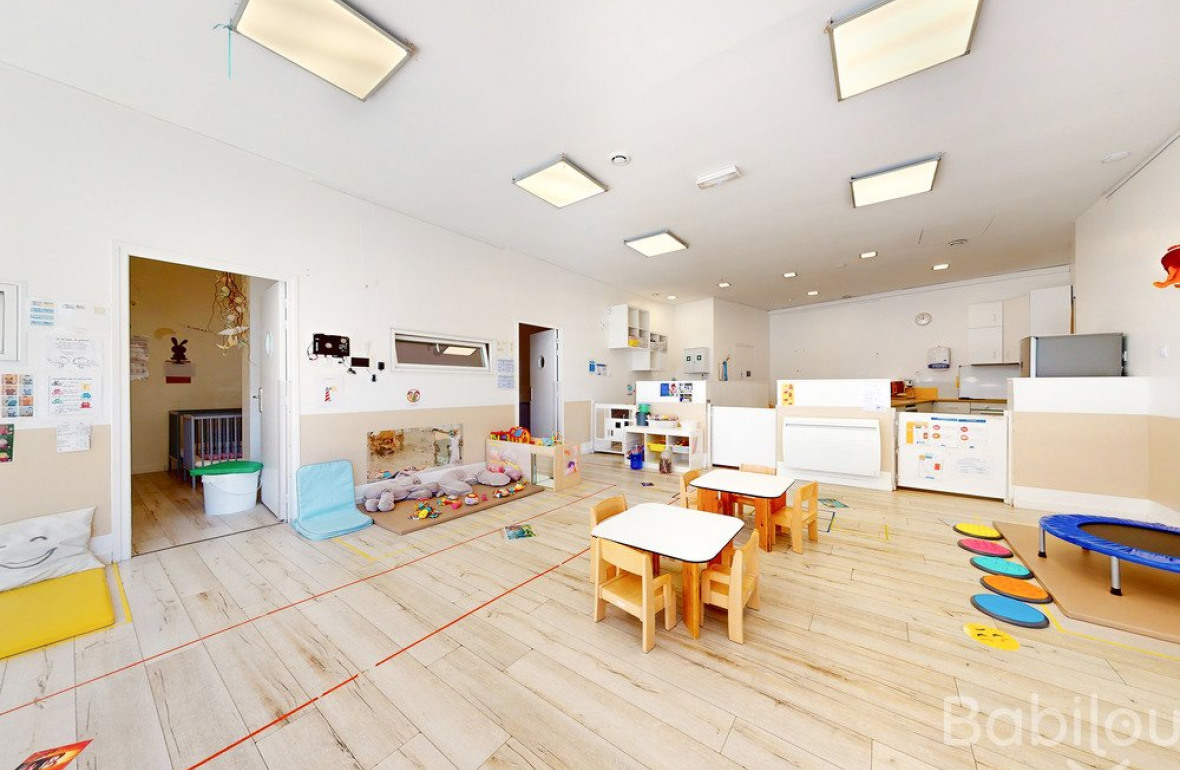 Espace de jeu en crèche Babilou
