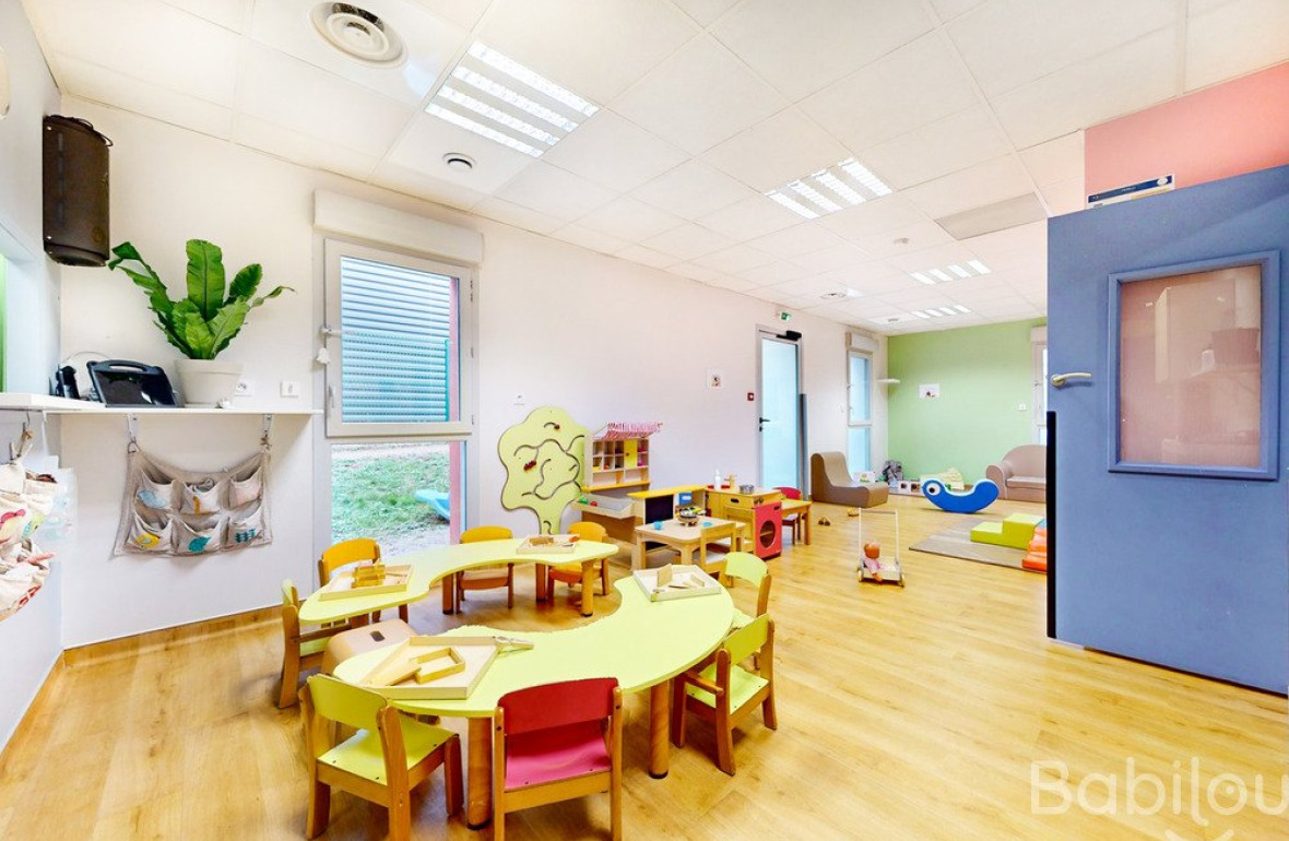 Espace de jeu en crèche Babilou