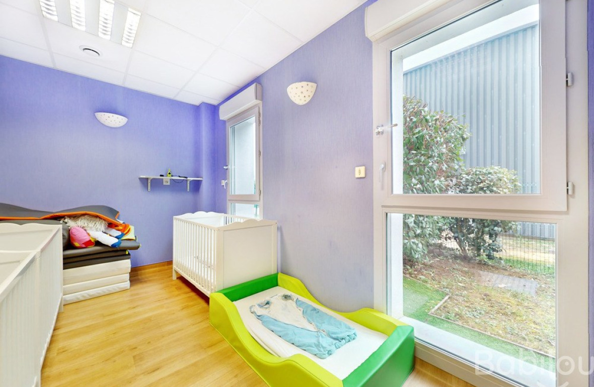 Salle de repos en crèche Babilou