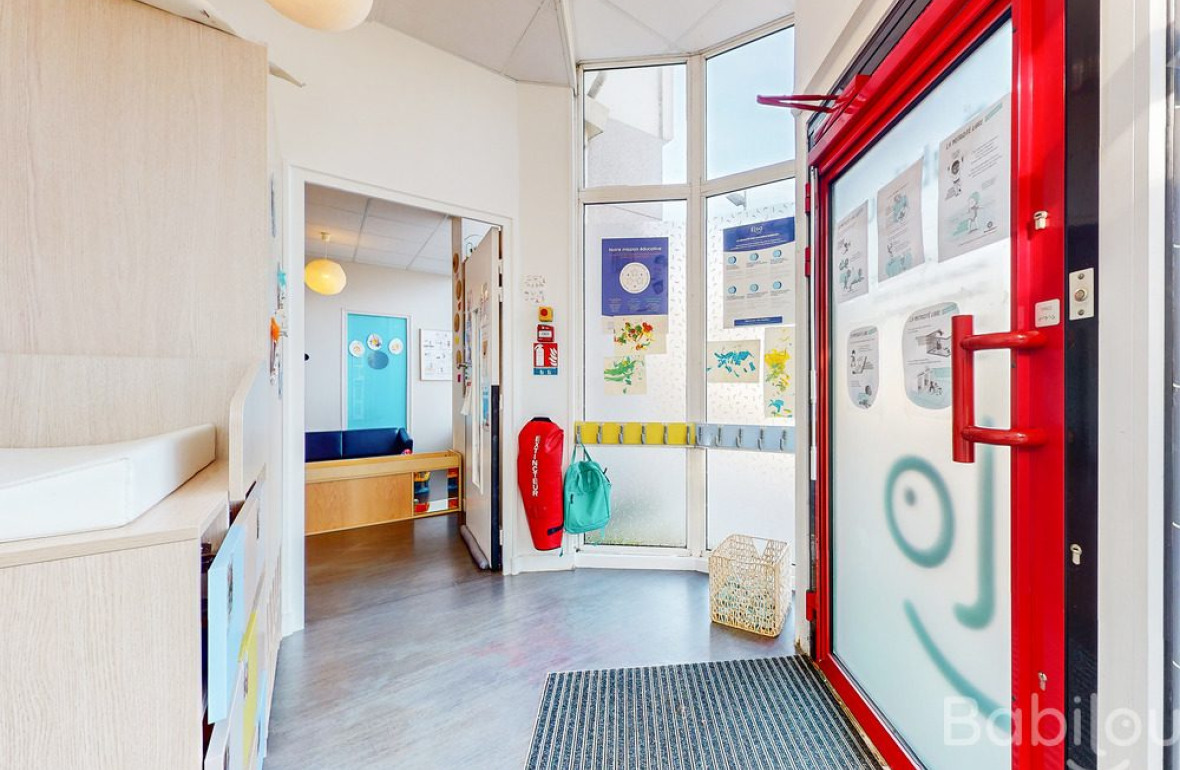 L'entré de la crèche 