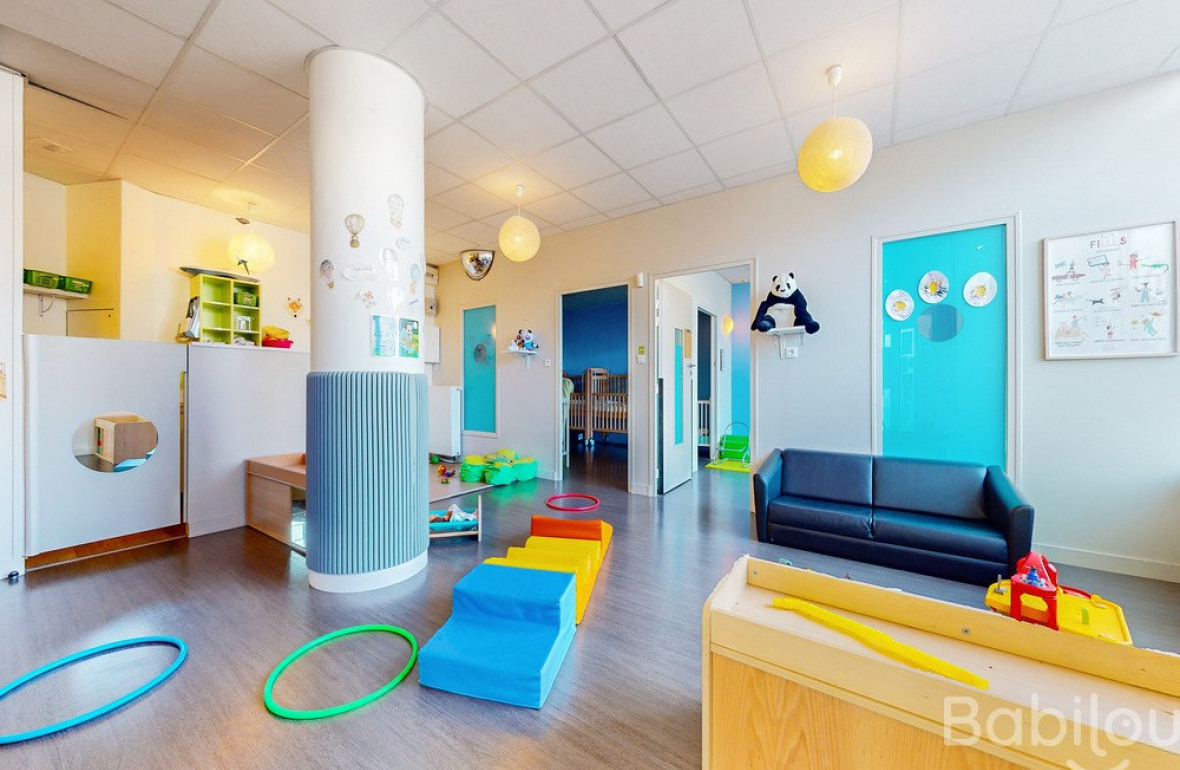 Espace de jeu en crèche Babilou