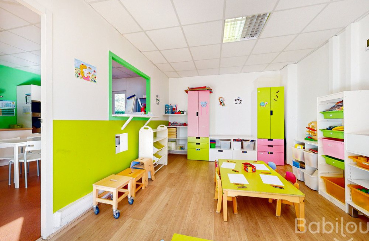 Coin activité en crèche Babilou 