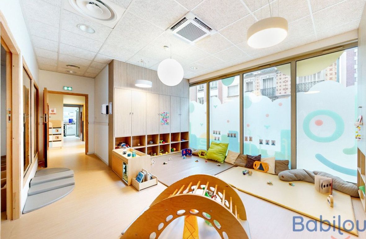 Espace de repos en crèche Babilou