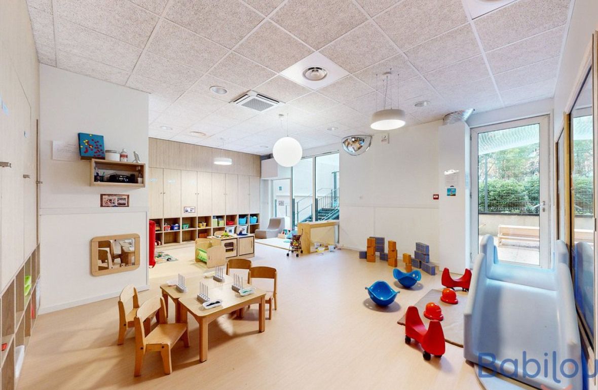 Espace de jeu en crèche Babilou