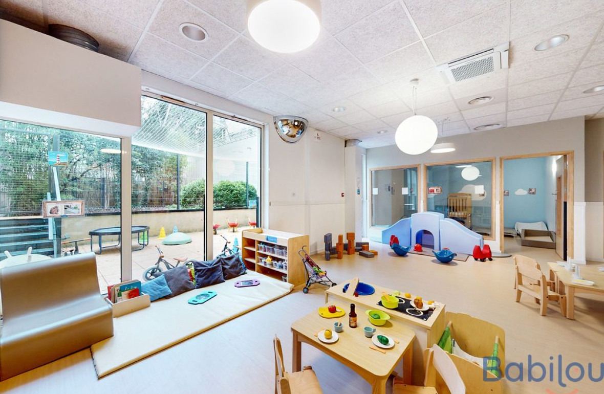 Espace de jeu en crèche Babilou