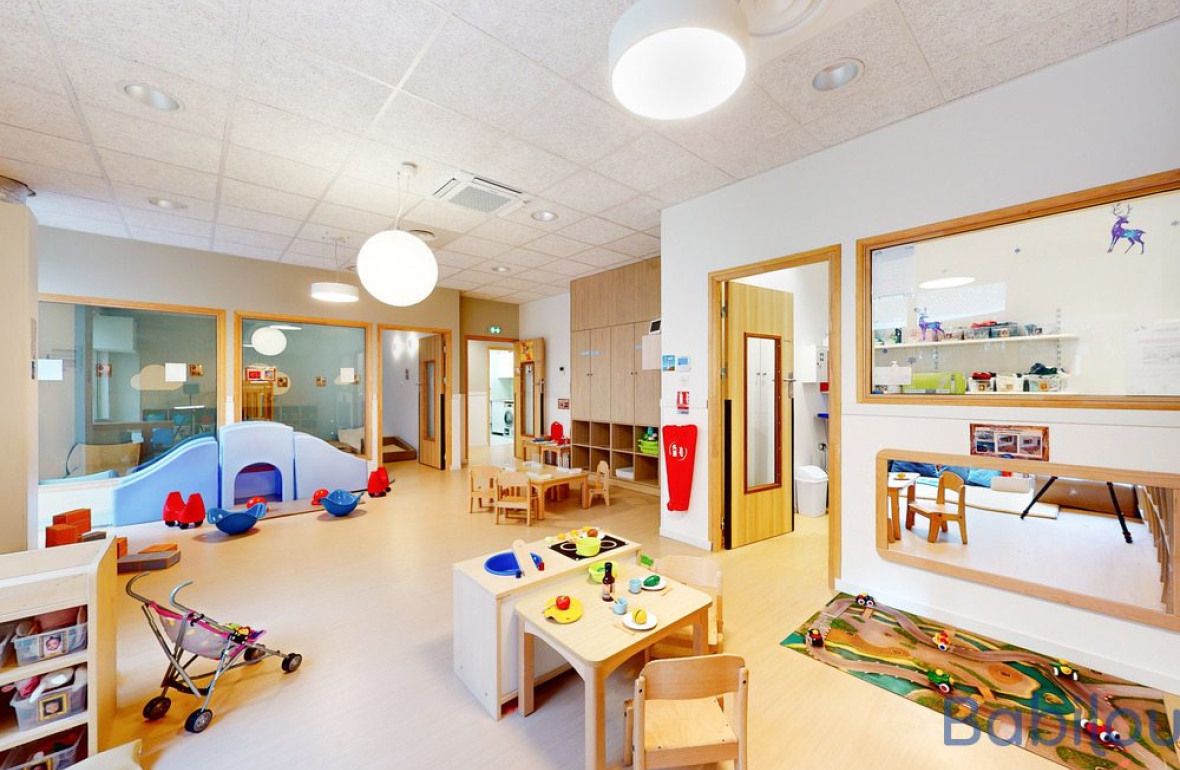 Espace de jeu en crèche Babilou