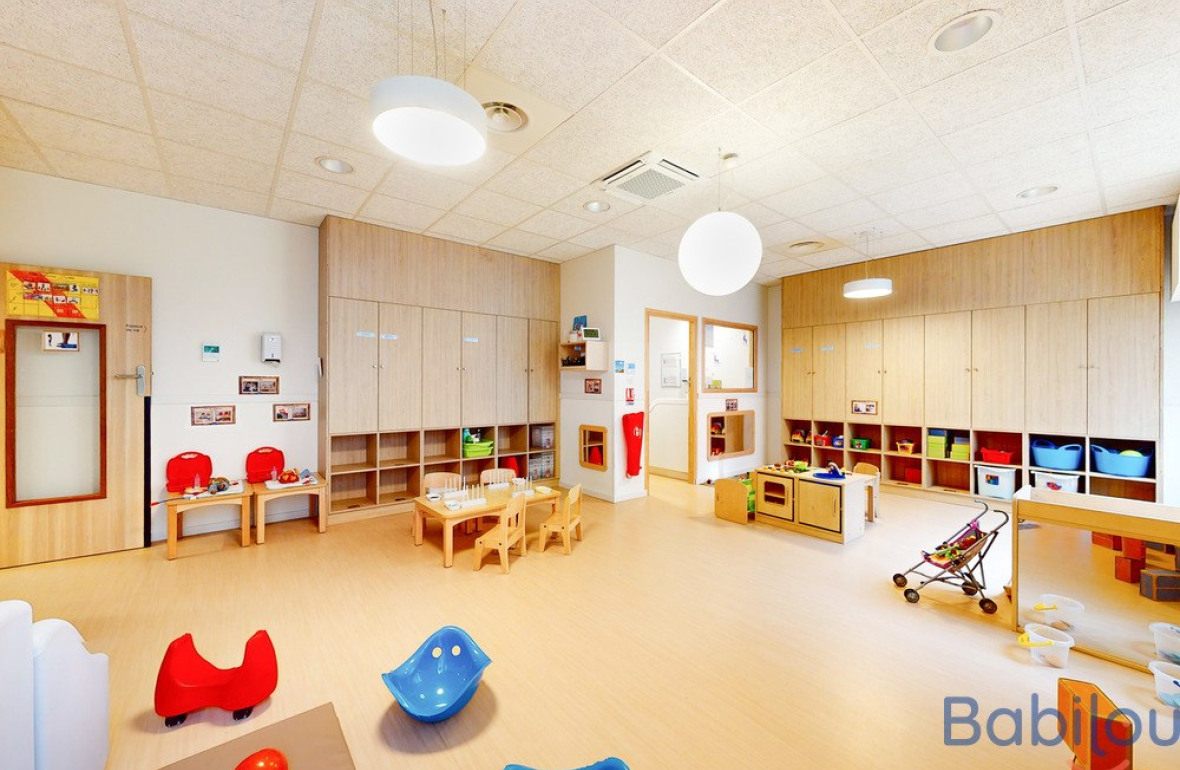 Espace de jeu en crèche Babilou
