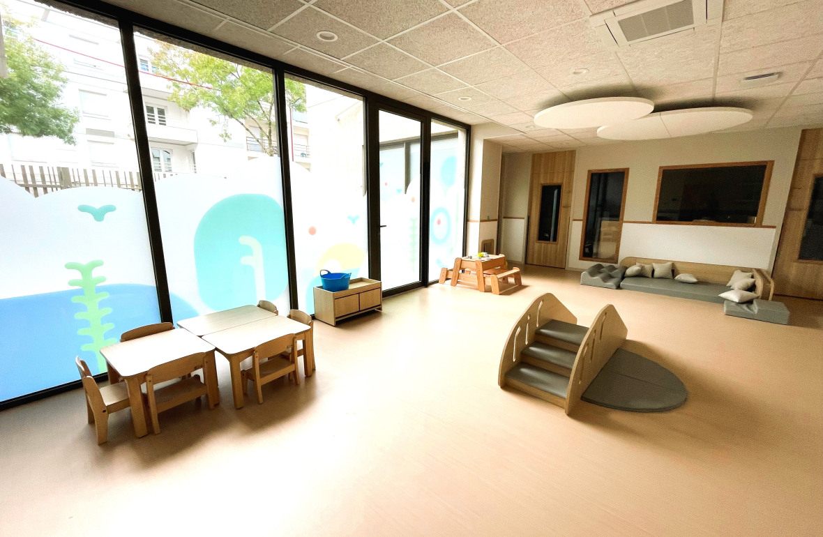 Salle d'acctivité de la crèche Babilou Nantes Epinettes