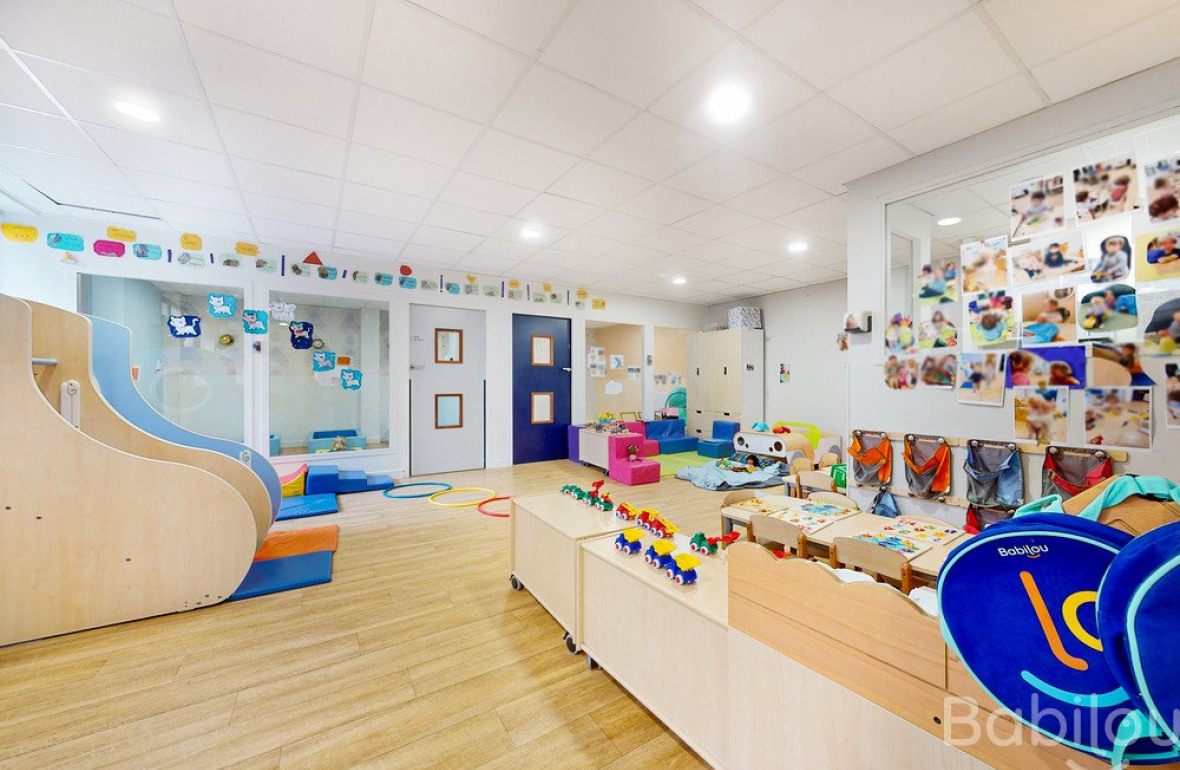 Espace de jeu en crèche Babilou